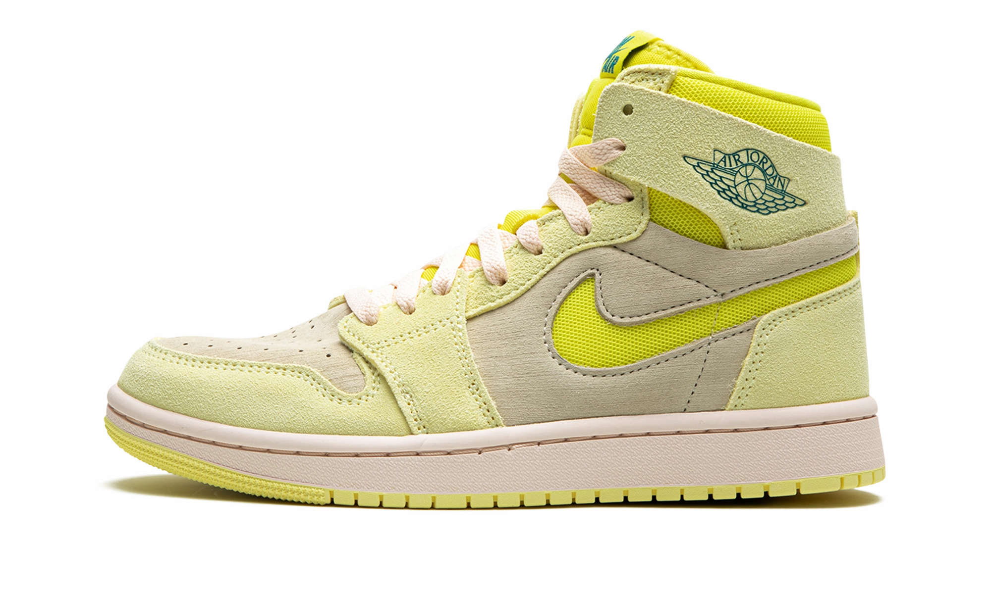 AIR JORDAN 1 ZOOM CMFT 2 WMNS "Citron Tint" Reinforced toe