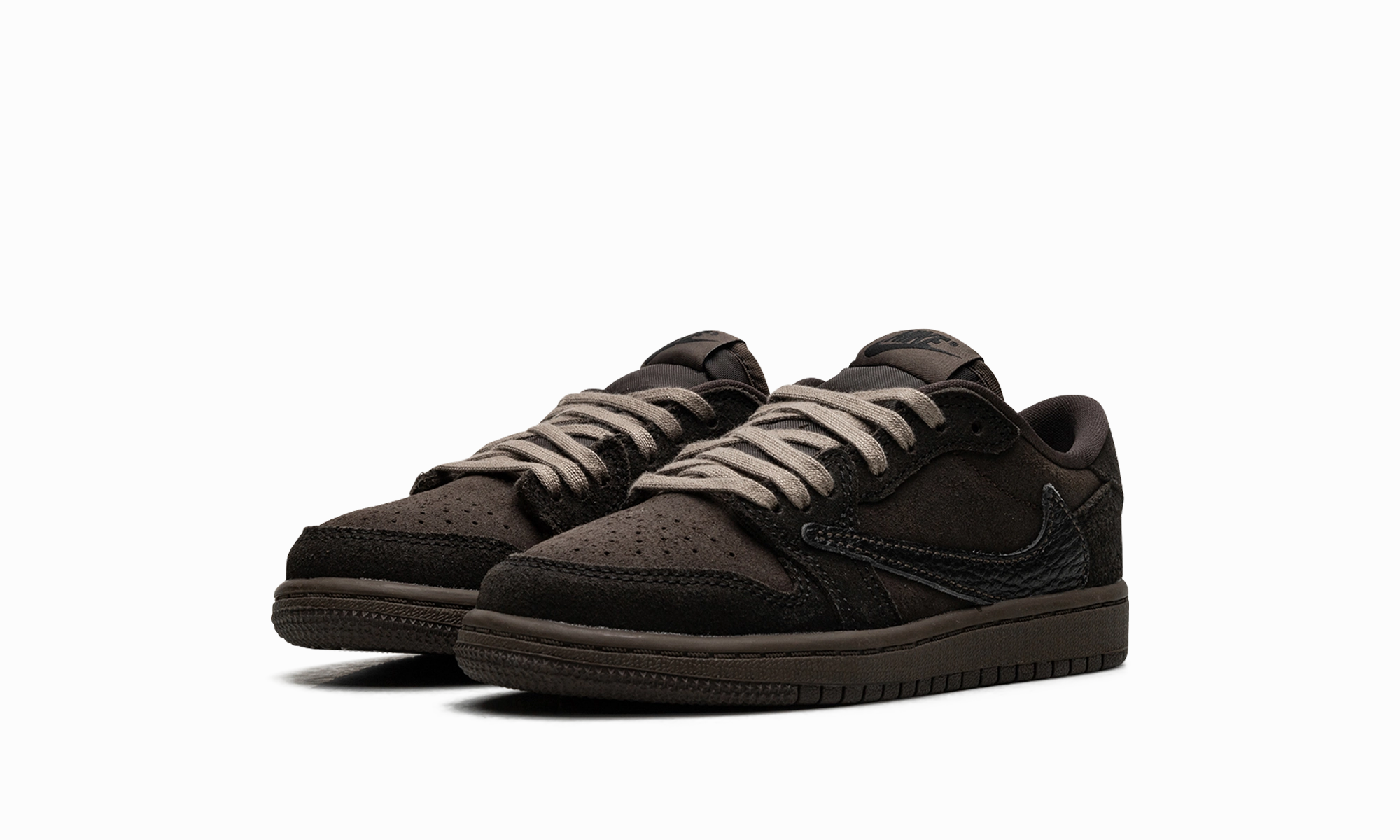 Rubberized Finish All Rounder Air Jordan 1 Low OG PS "Travis Scott - Velvet Brown"