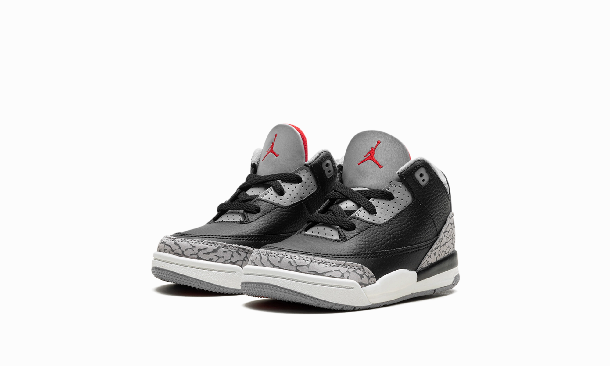 Sport Utility Wear resistant Air Jordan 3 TD "Black Cement"