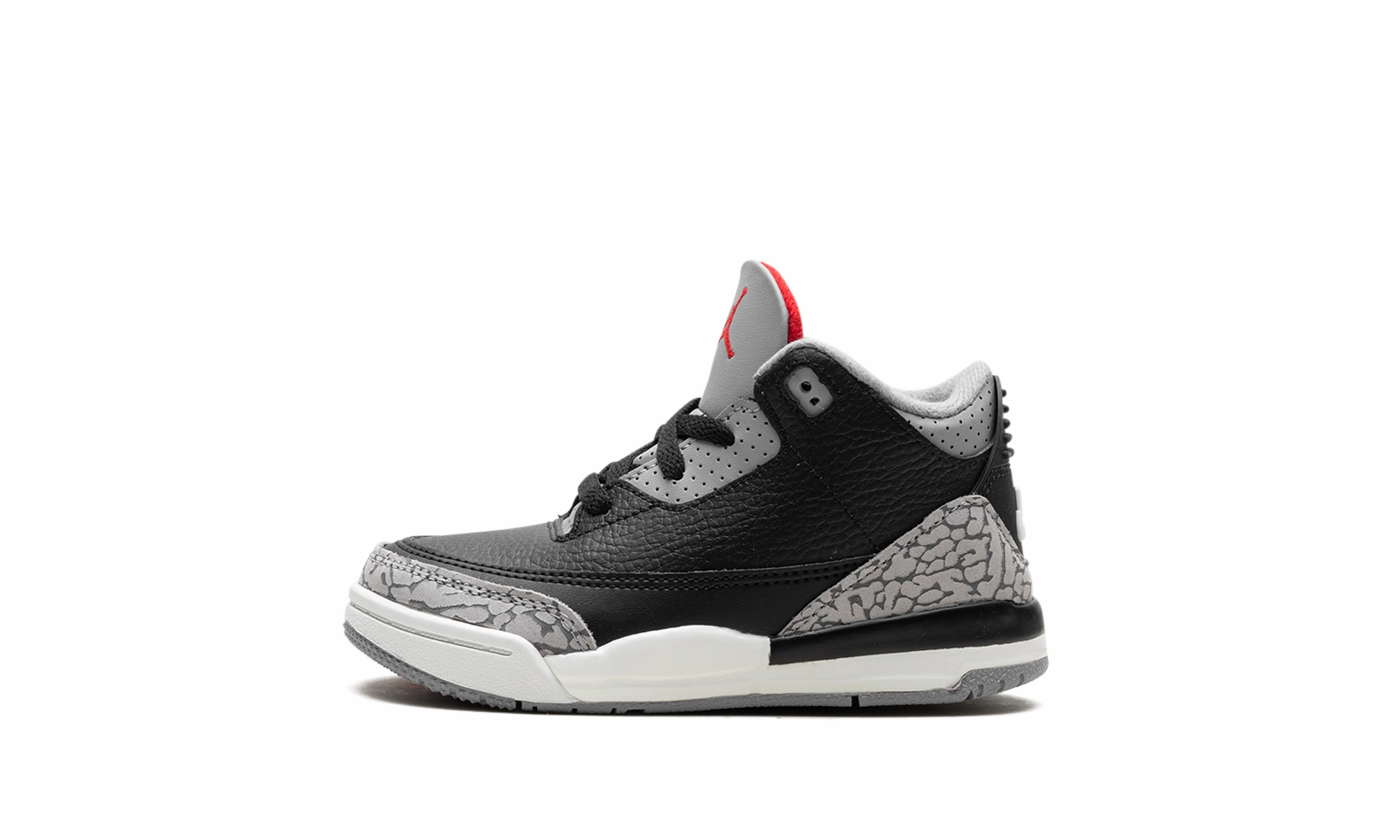 ground grip Air Jordan 3 TD "Black Cement"