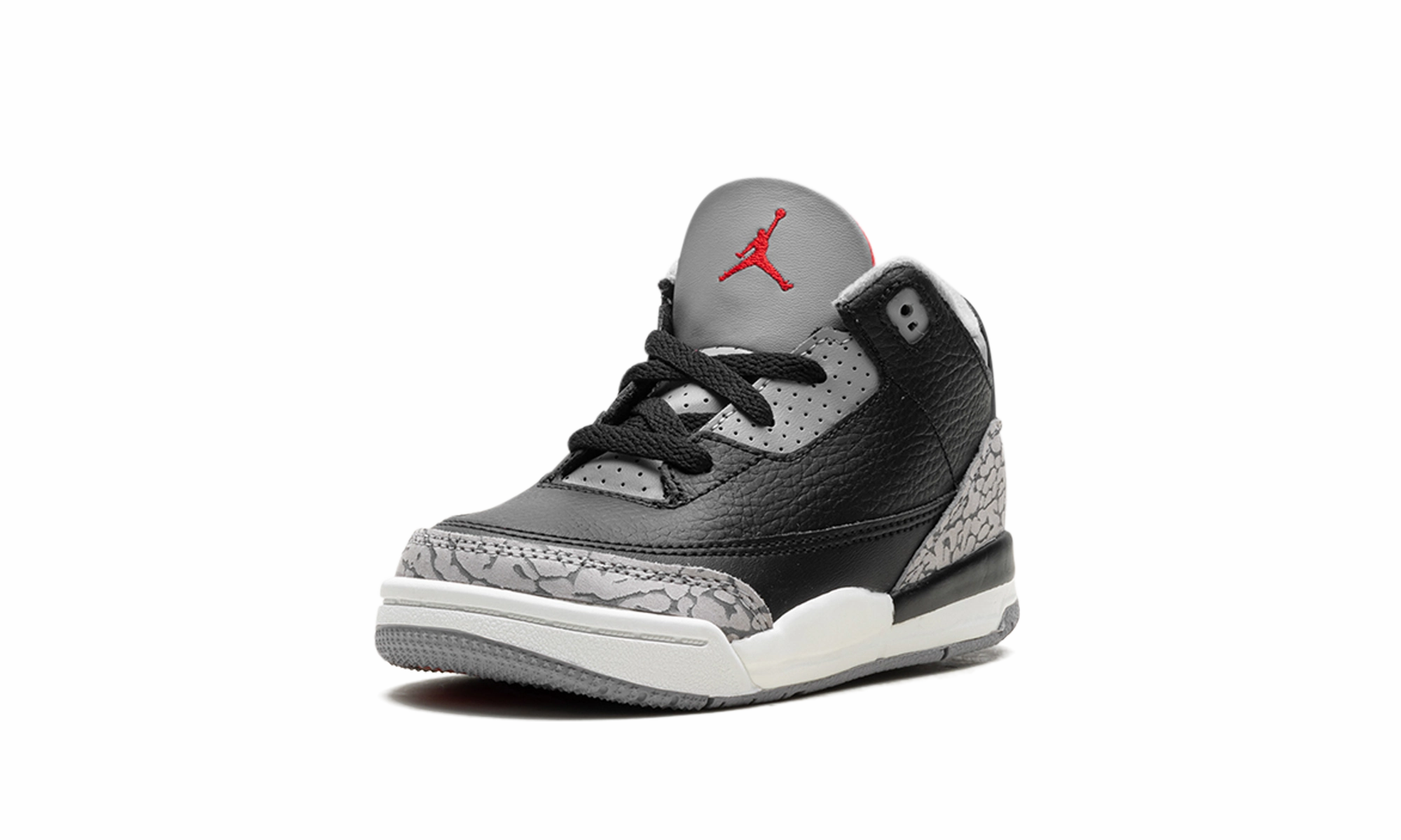 Air Jordan 3 TD "Black Cement" athletic chic