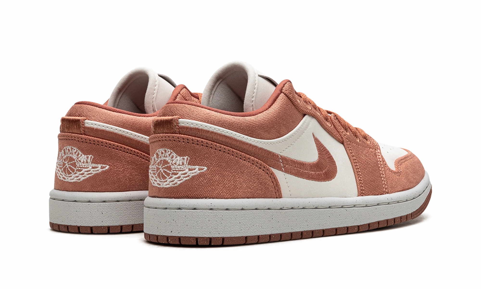 Ultra-soft piece Plush traction Air Jordan 1 Low WMNS "Sky J Orange"