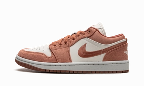 Metallic Trim Long-Distance Walking Air Jordan 1 Low WMNS "Sky J Orange"