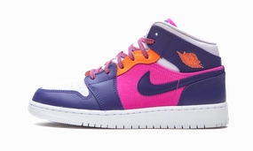 Air Jordan 1 Mid GS "Fire Pink" Core training Ultimate Cushion