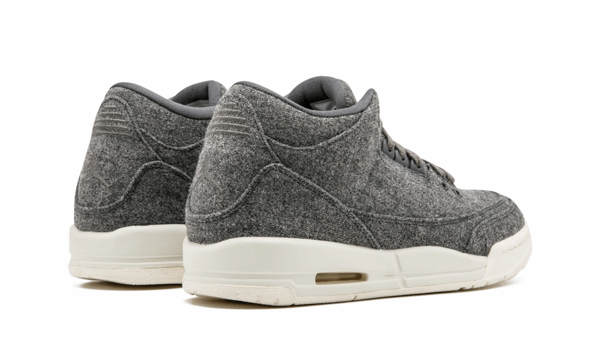 cool tones Breathable Fit Air Jordan 3 Retro Wool GS "Wool"