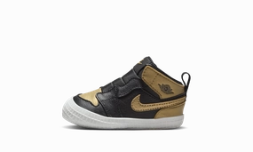 Speedy Fit Air Jordan 1 TD "Black Metallic Gold"