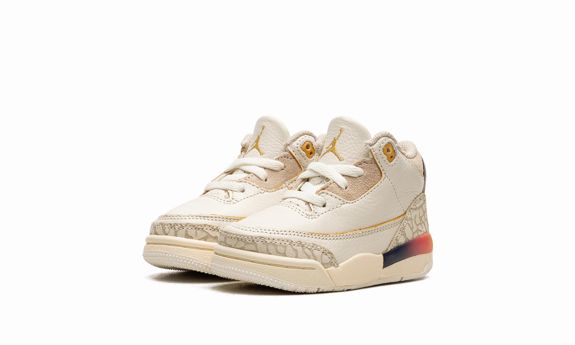 Pace Drive Stylish performance Air Jordan 3 TD "J Balvin - Medellin Sunset"