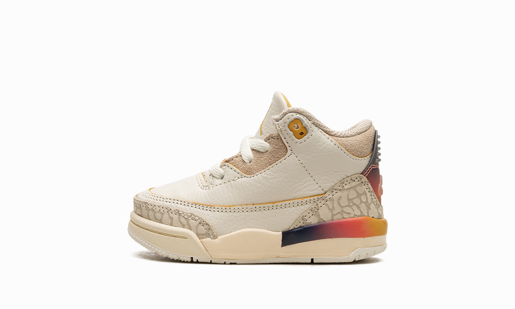 Air Jordan 3 TD "J Balvin - Medellin Sunset" Durable Material Soft-touch design