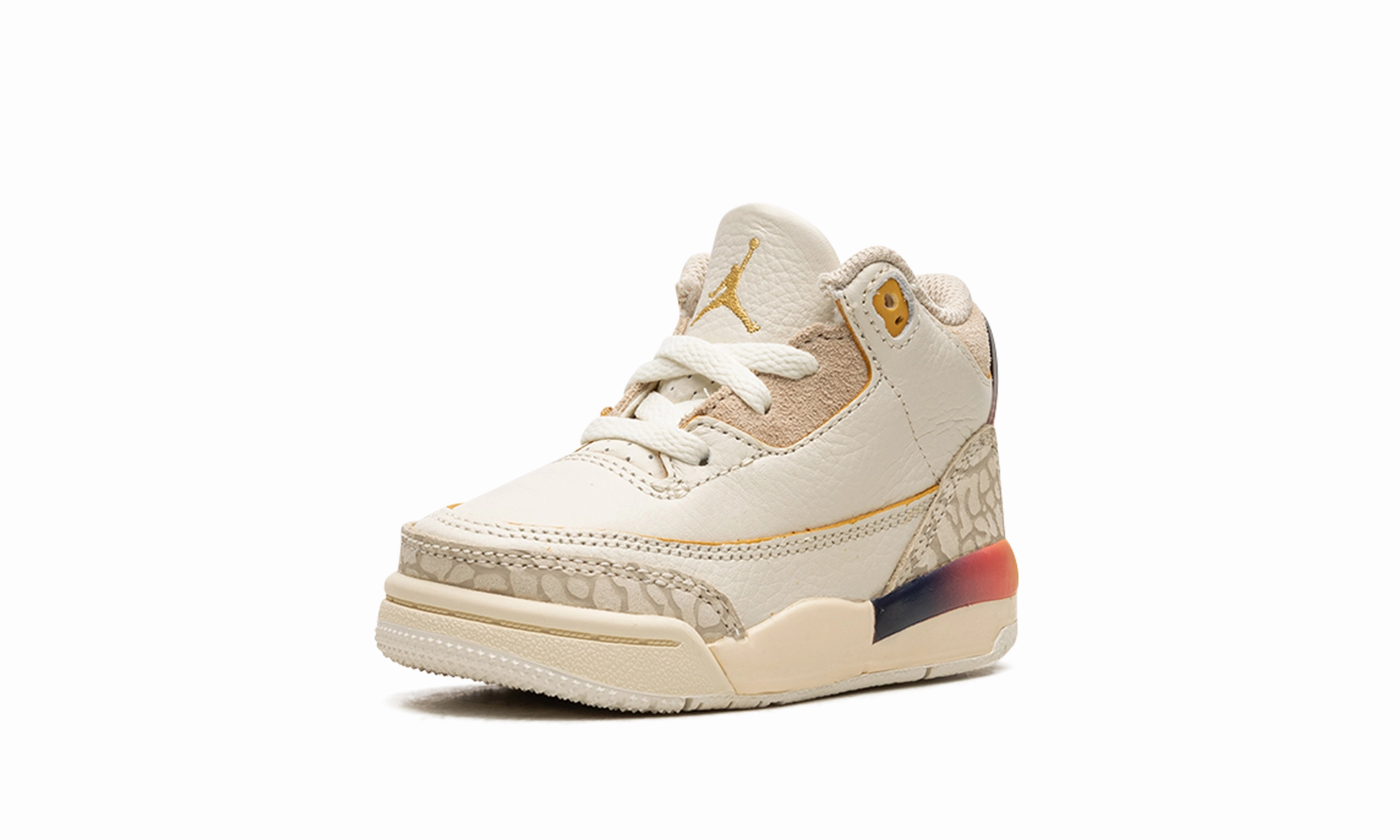 Air Jordan 3 TD "J Balvin - Medellin Sunset" Speed Performance All-Purpose Style