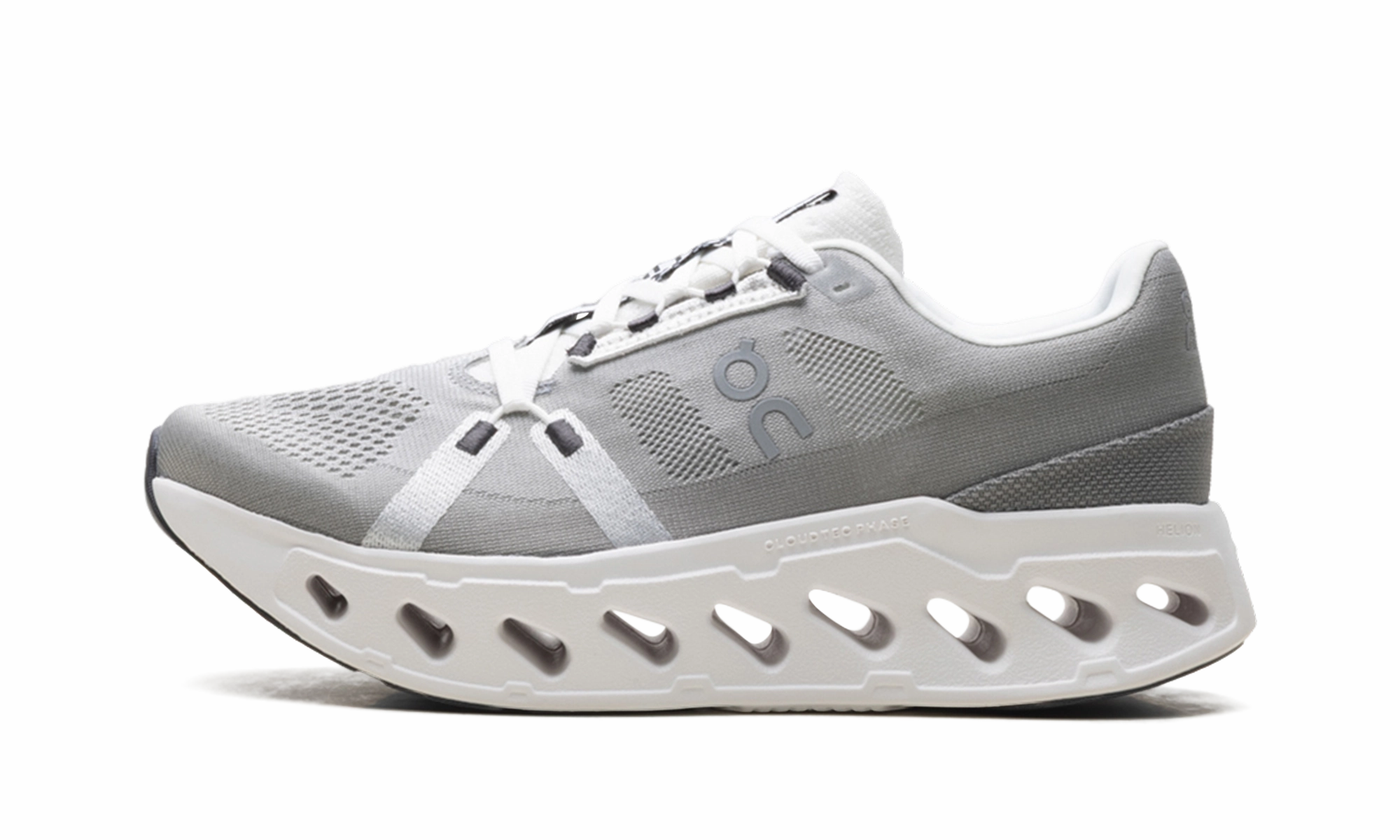Cloudeclipse WMNS "Alloy White" Slippery Surface Running Springy