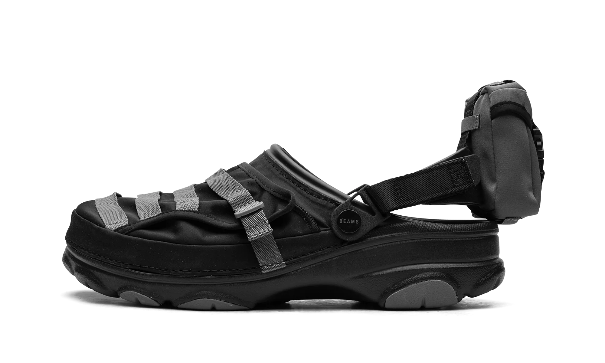 Lightweight Slip-Ons Classic All-Terrain Military Clog "BEAMS - Black"