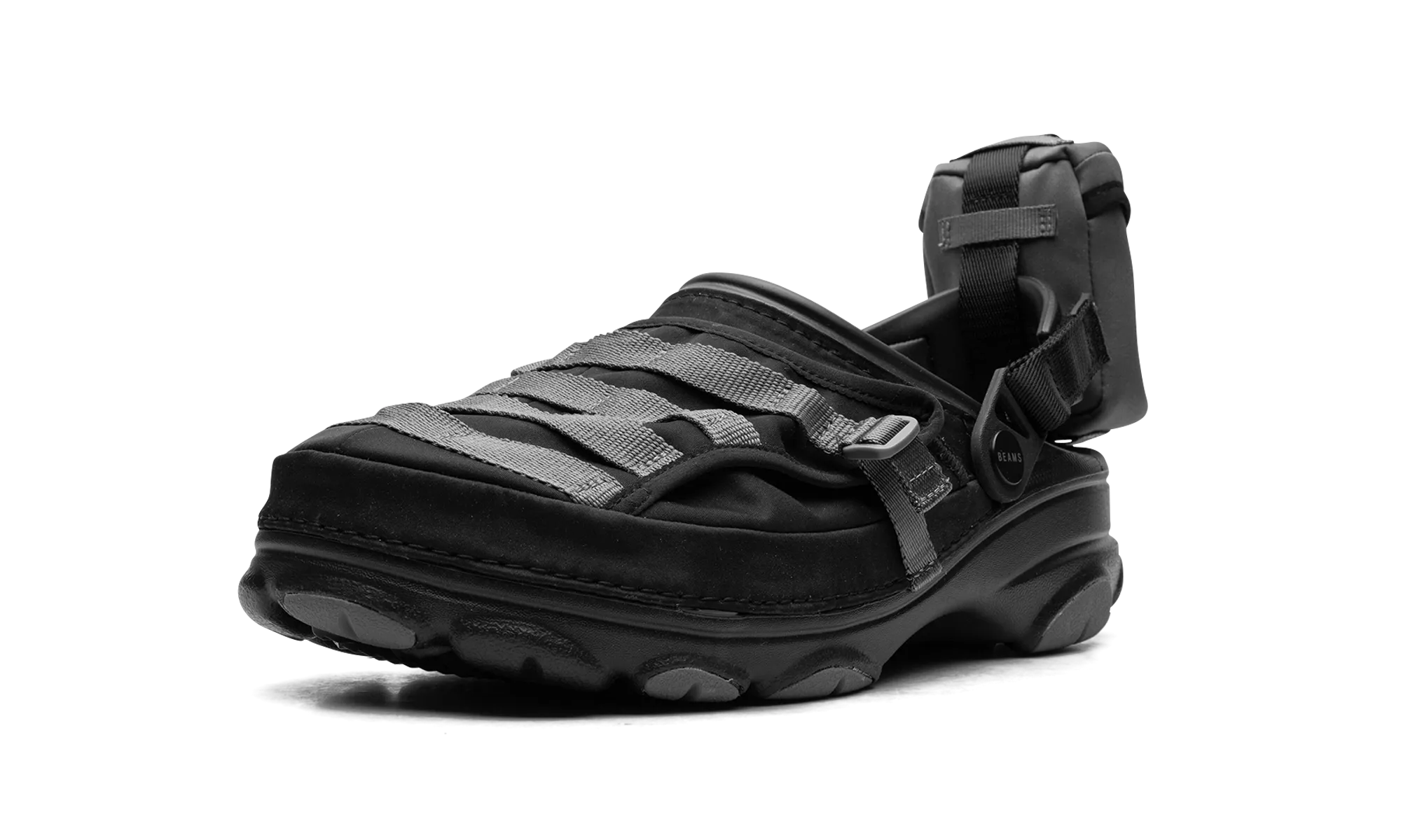 Minimalist Look Perfect For Beach Classic All-Terrain Military Clog "BEAMS - Black"