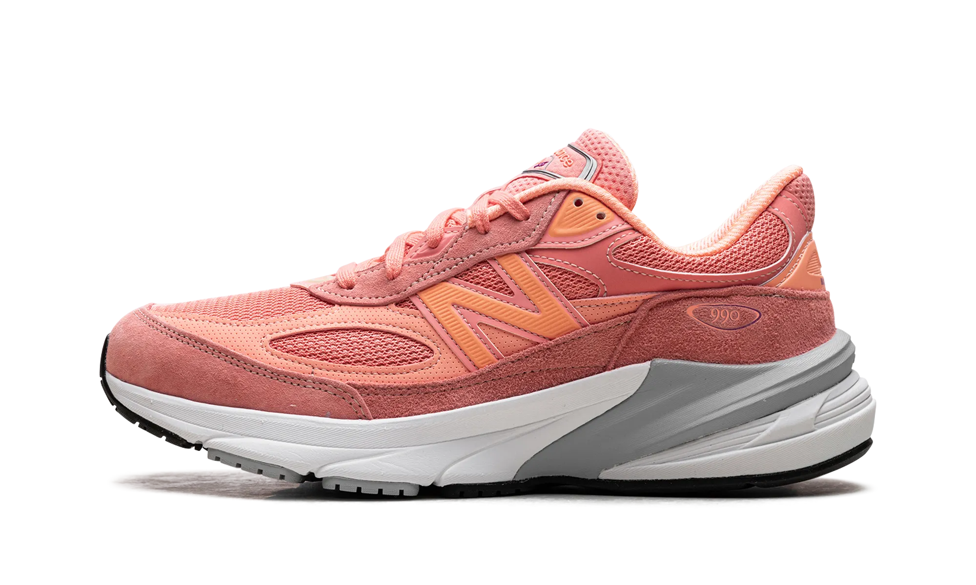 Narrow fit choice low - arch support shoes 990v6 "Salmon"