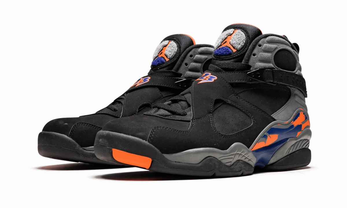 AIr Jordan 8 Retro "Phoenix Suns" pro - team - themed running wear running in a tide pool area shoes