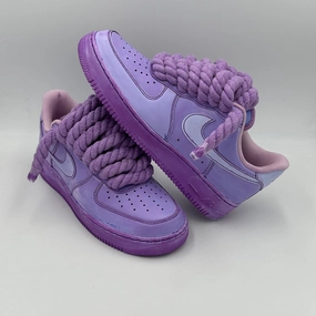 outdoor adventurers Classic Charm Nike Air Force 1 Rope Laces??Total Purple