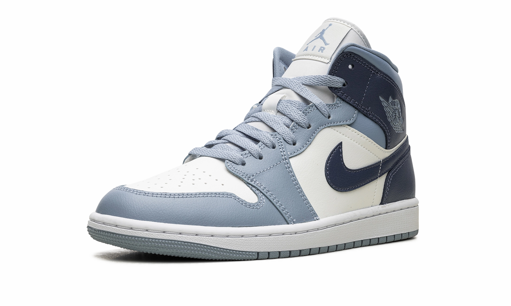 AIR JORDAN 1 MID WMNS "Two-Tone Blue" Soft Lining