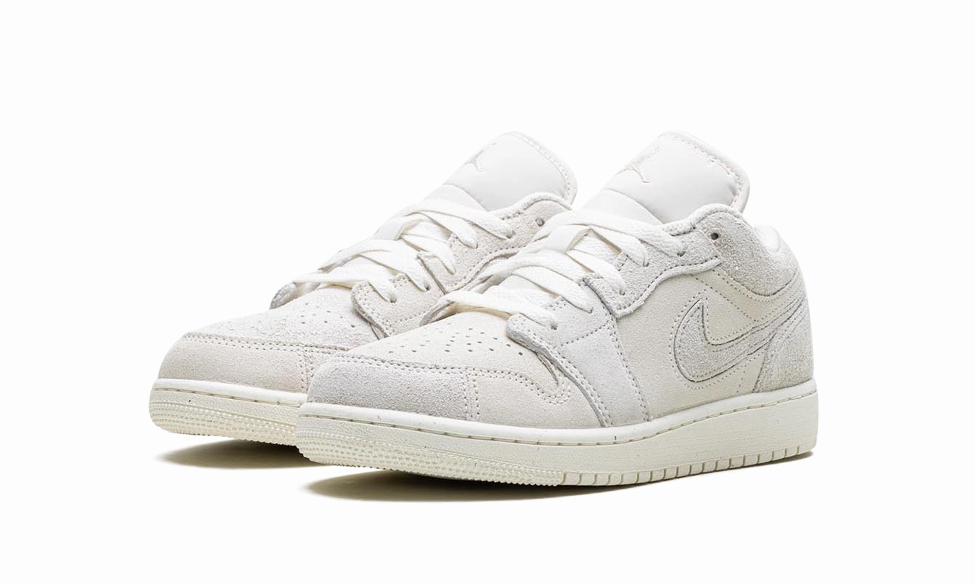 Jordan 1 Low SE Craft GS "Pale Ivory" Secure Grip Smooth Texture