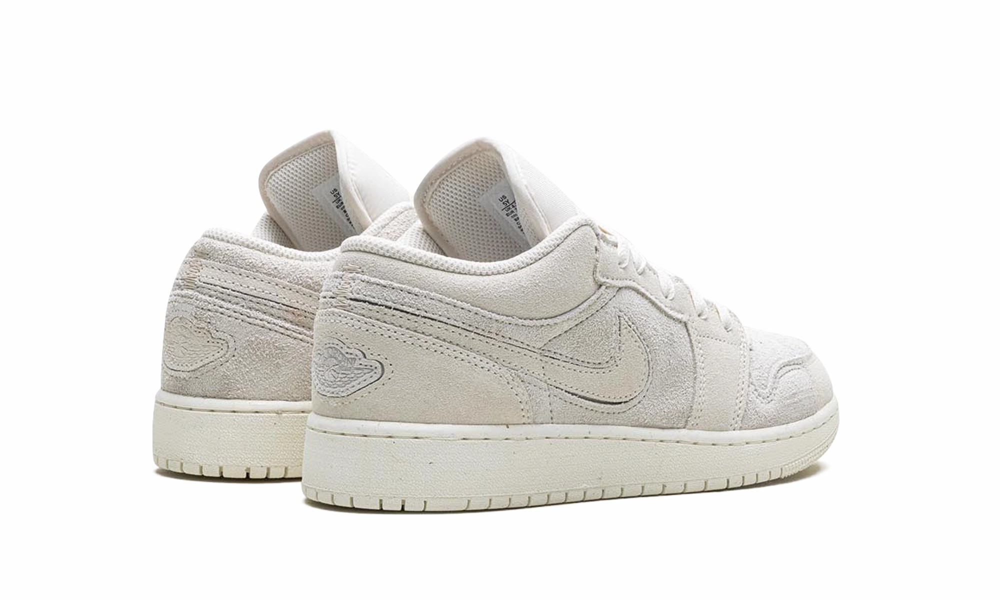 Jordan 1 Low SE Craft GS "Pale Ivory" Running Shoes