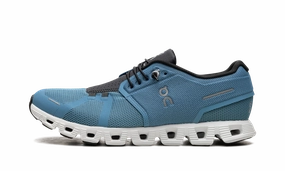CLOUD 5 "Niagara Blue/Black" flat sole shoes