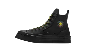 Orange Pop Color Fun Chuck 70 De Luxe Squared Hi "Daily Paper Pan-African"