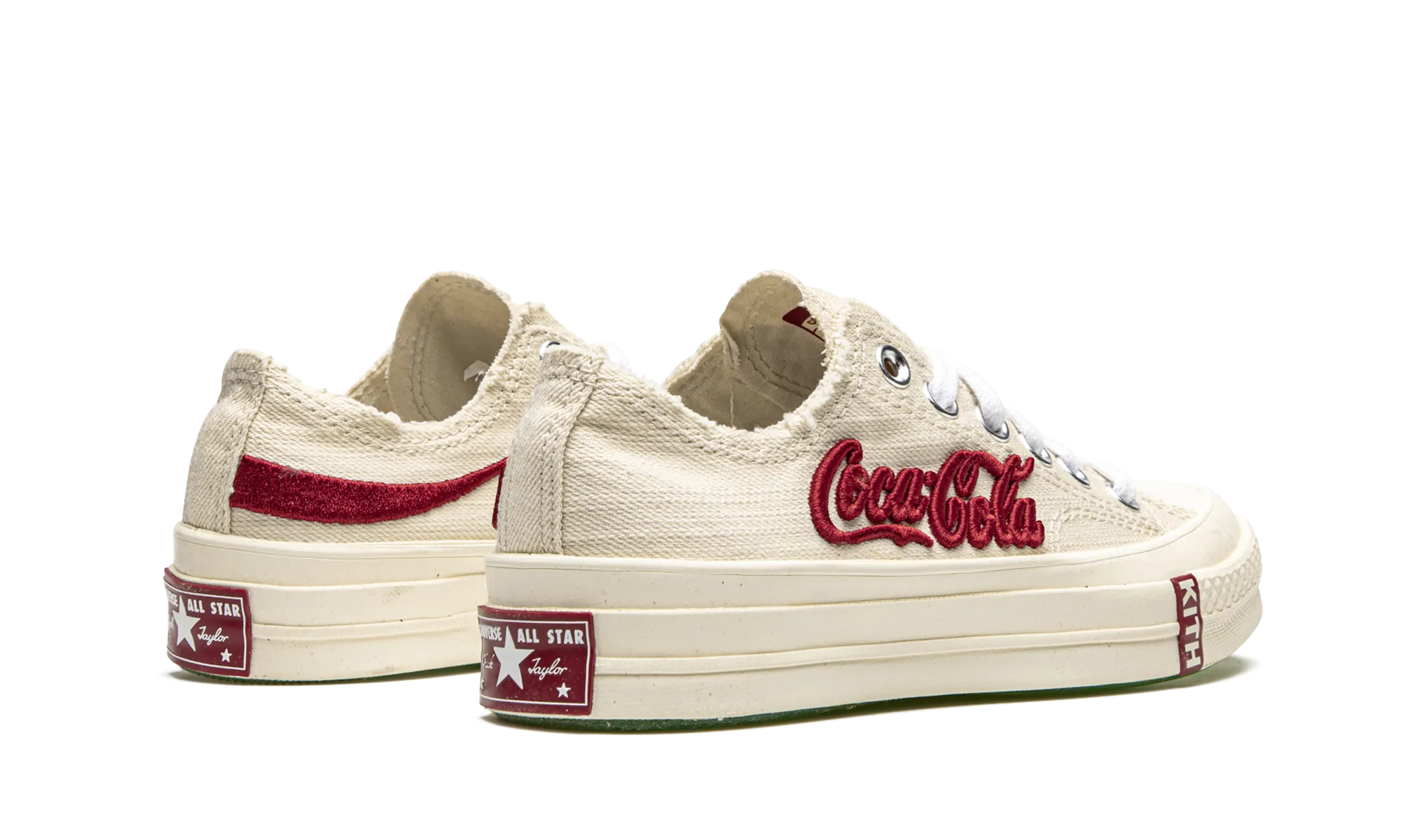Chuck 70 Low "Kith x Coca Cola White" Strong Stitch Rock Path