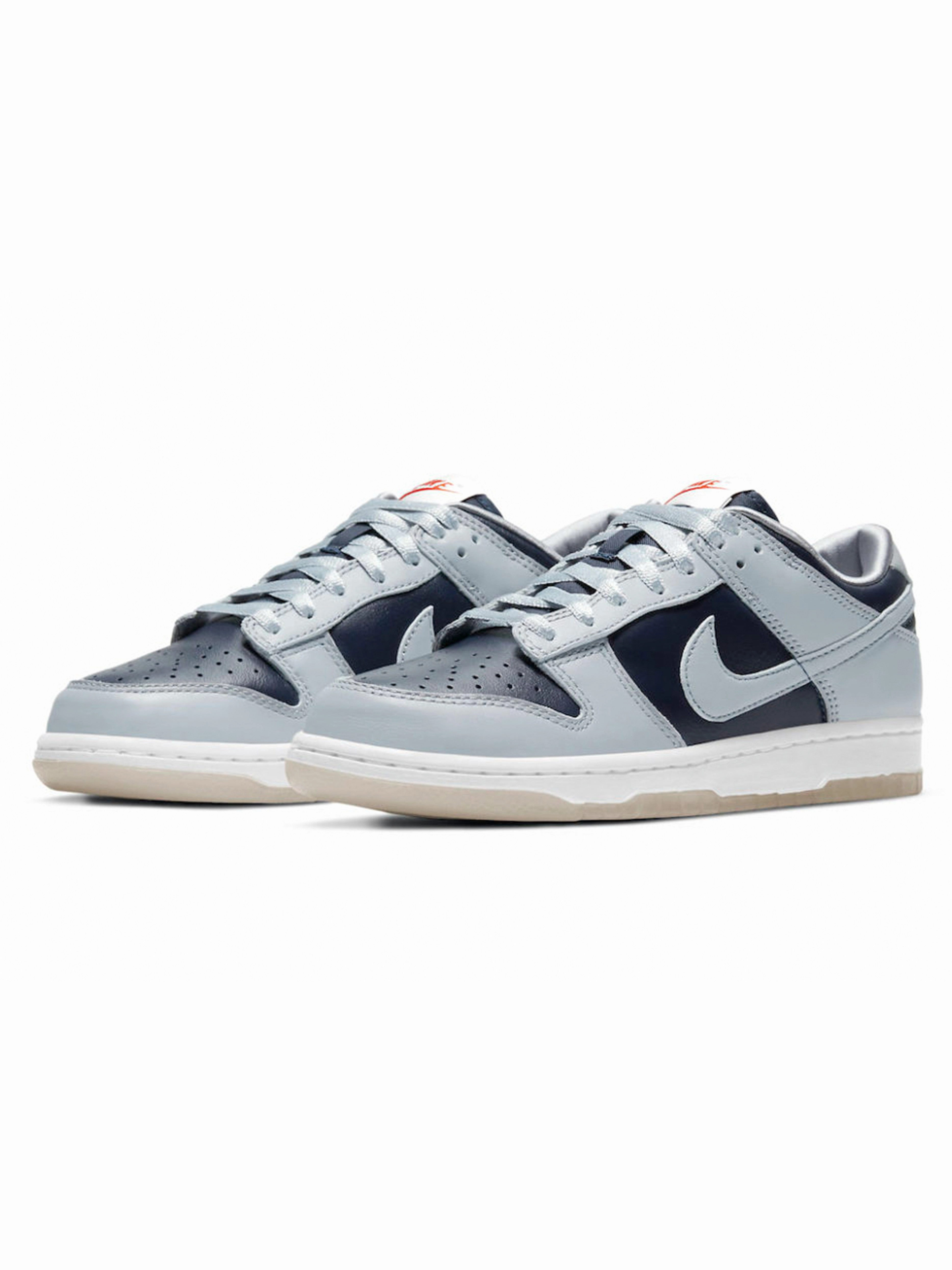 movie - themed running wear Nike Dunk Low College Navy Grey [W]