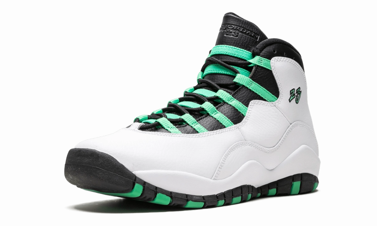 Air Jordan 10 Retro 30th GS "Verde" synthetic upper shoes Keds Champion