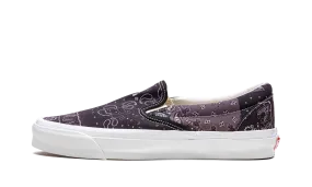 OG Classic Slip-On "Kith - Moonless Night Bandana" Navy Deep Canyon Path