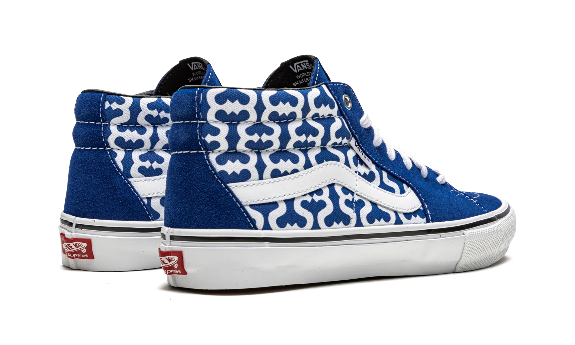Guard Step Vine Path Skate Grosso Mid "Supreme - Monogram S - Royal"