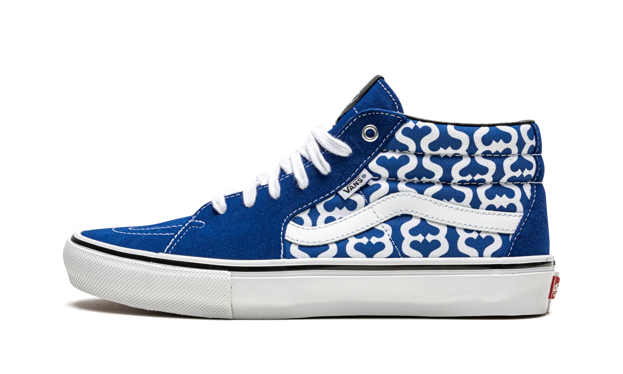 Coast Hike Slow Step Skate Grosso Mid "Supreme - Monogram S - Royal"