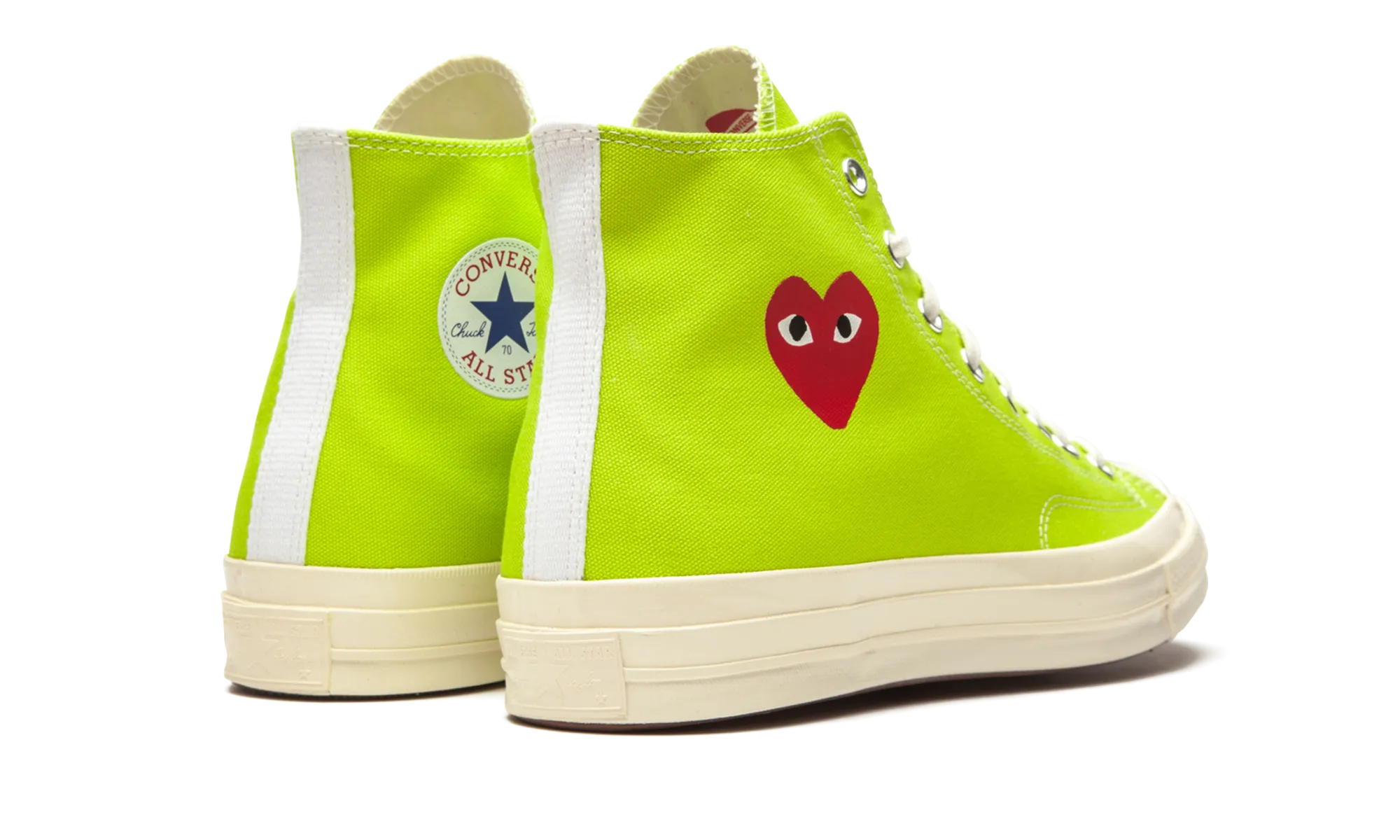 Timeless Edge Match Go Chuck 70 CDG HI AC "Bright Green"