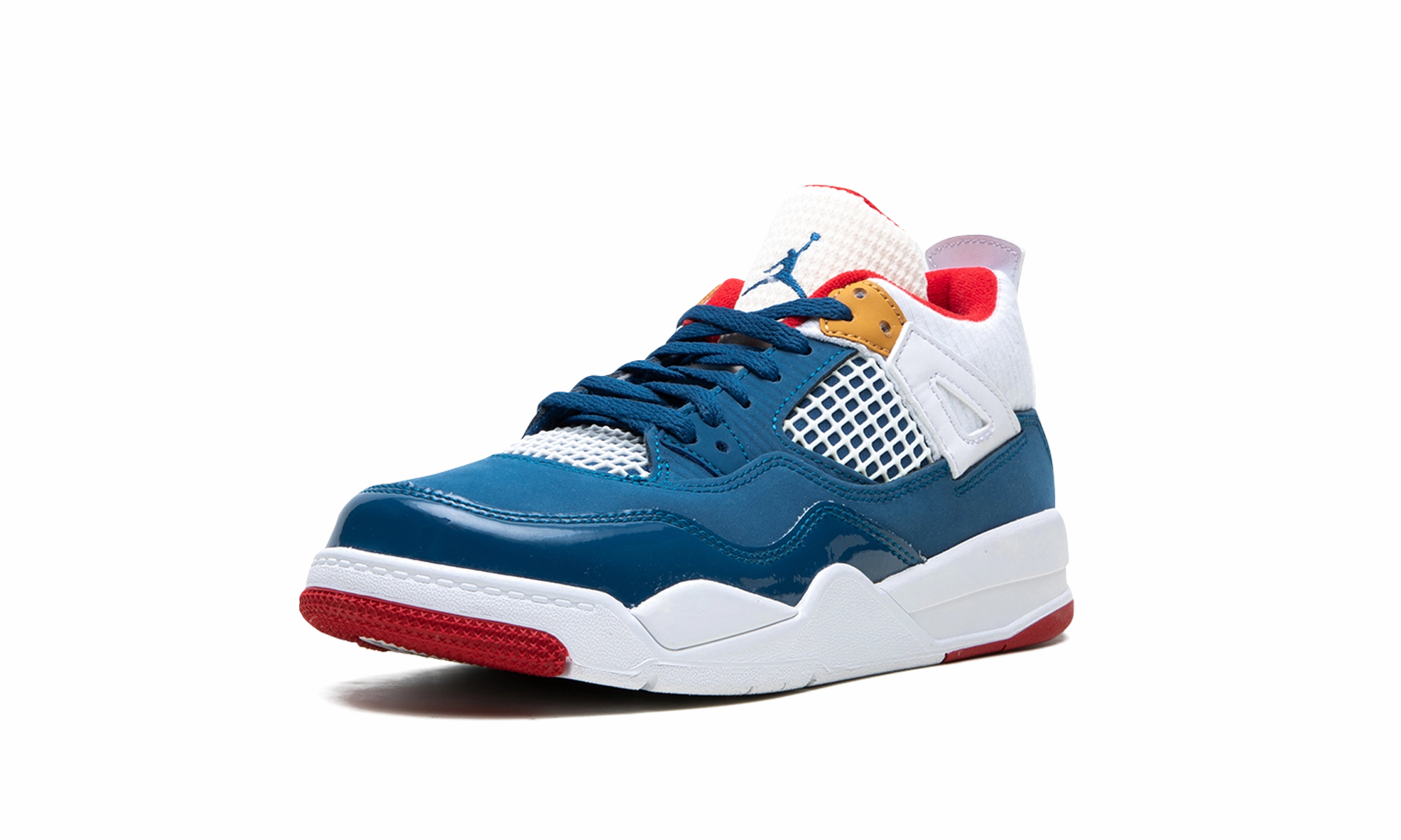 Air Jordan 4 PS "Messy Room" Stitched Detailing