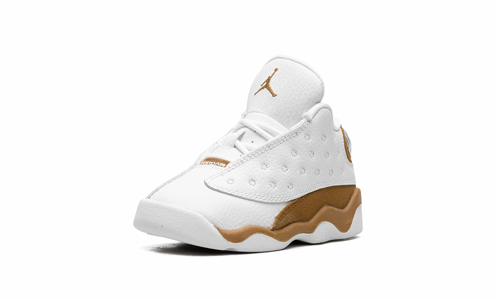 Adaptive piece Travel Friendly Air Jordan 13 TD "Wheat"