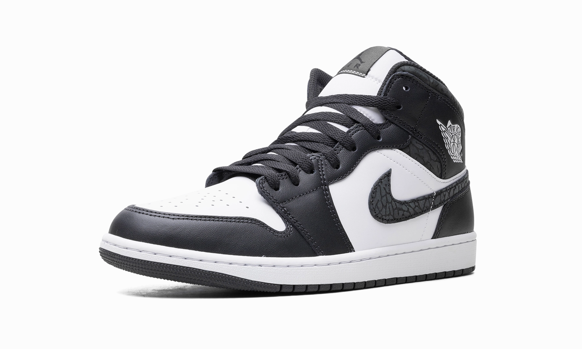 Distinctive chic Effortless Style Air Jordan 1 Mid "Panda Elephant"