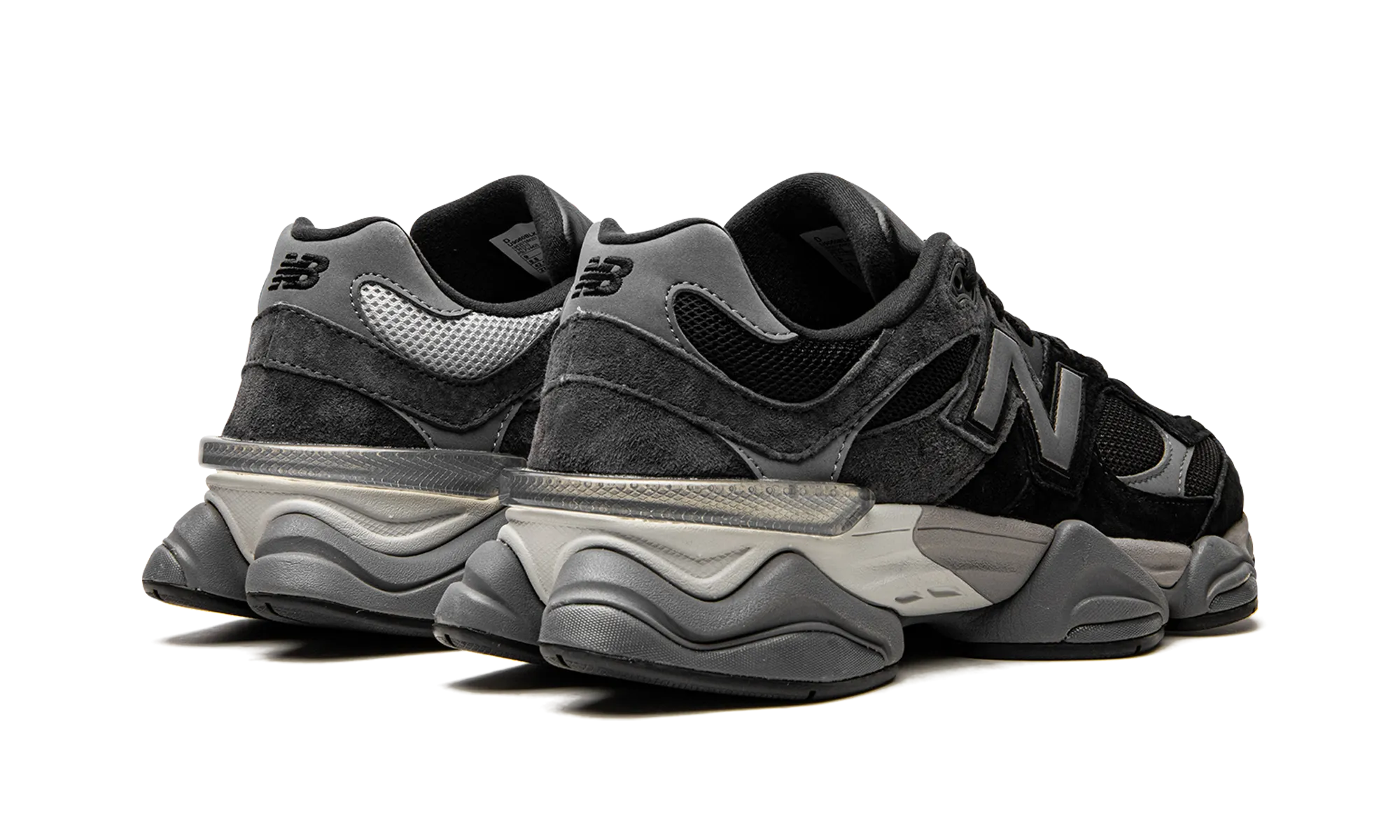 9060 "Black/Castlerock" advanced runners' shoes