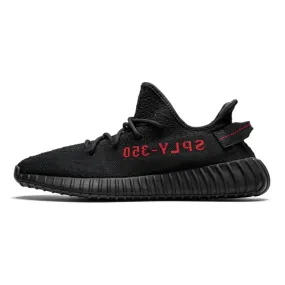 Yeezy Boost 350 V2 Black Red Quick Pace