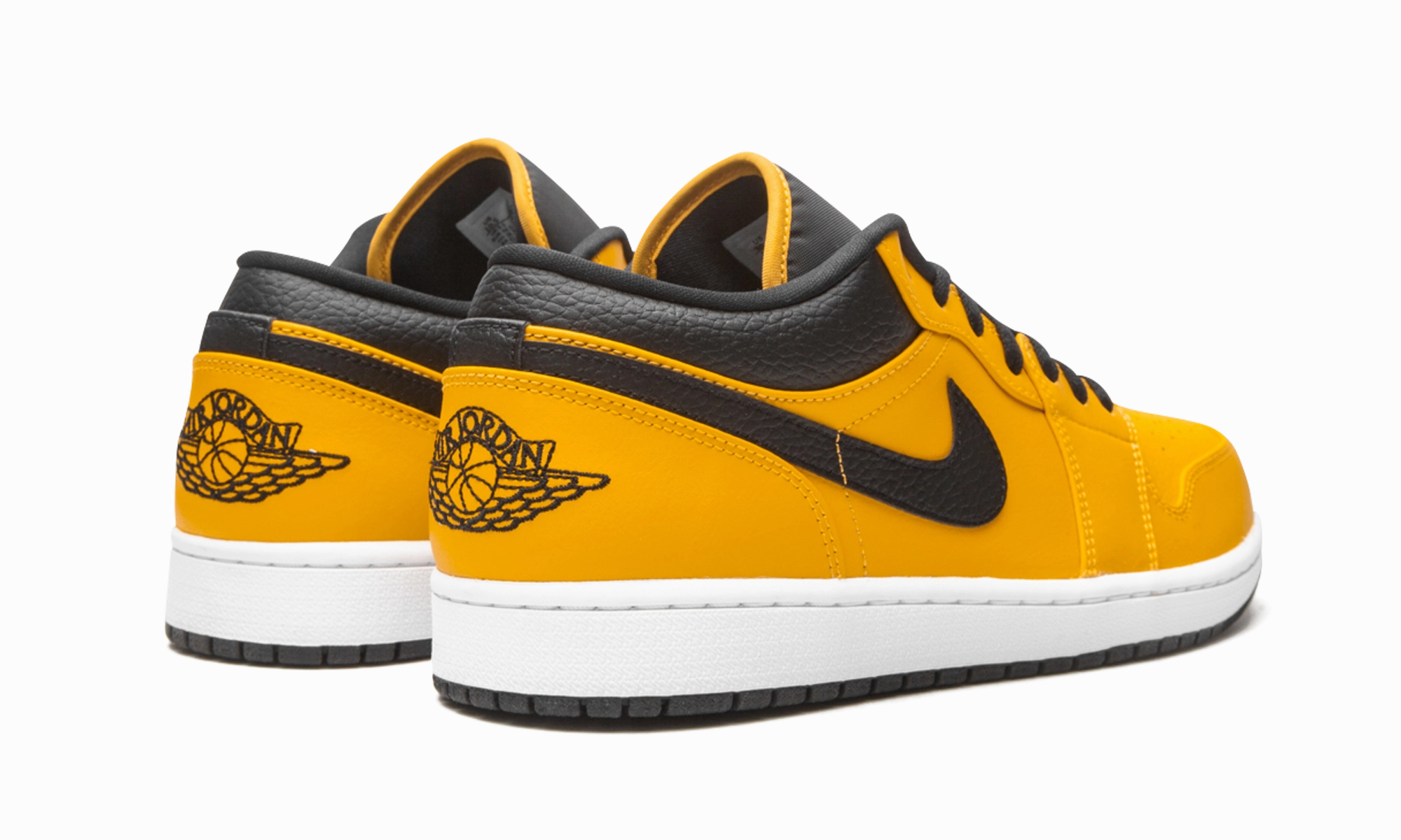 Bold Pattern Multi-functional lining Air Jordan 1 Low "University Gold / Black"