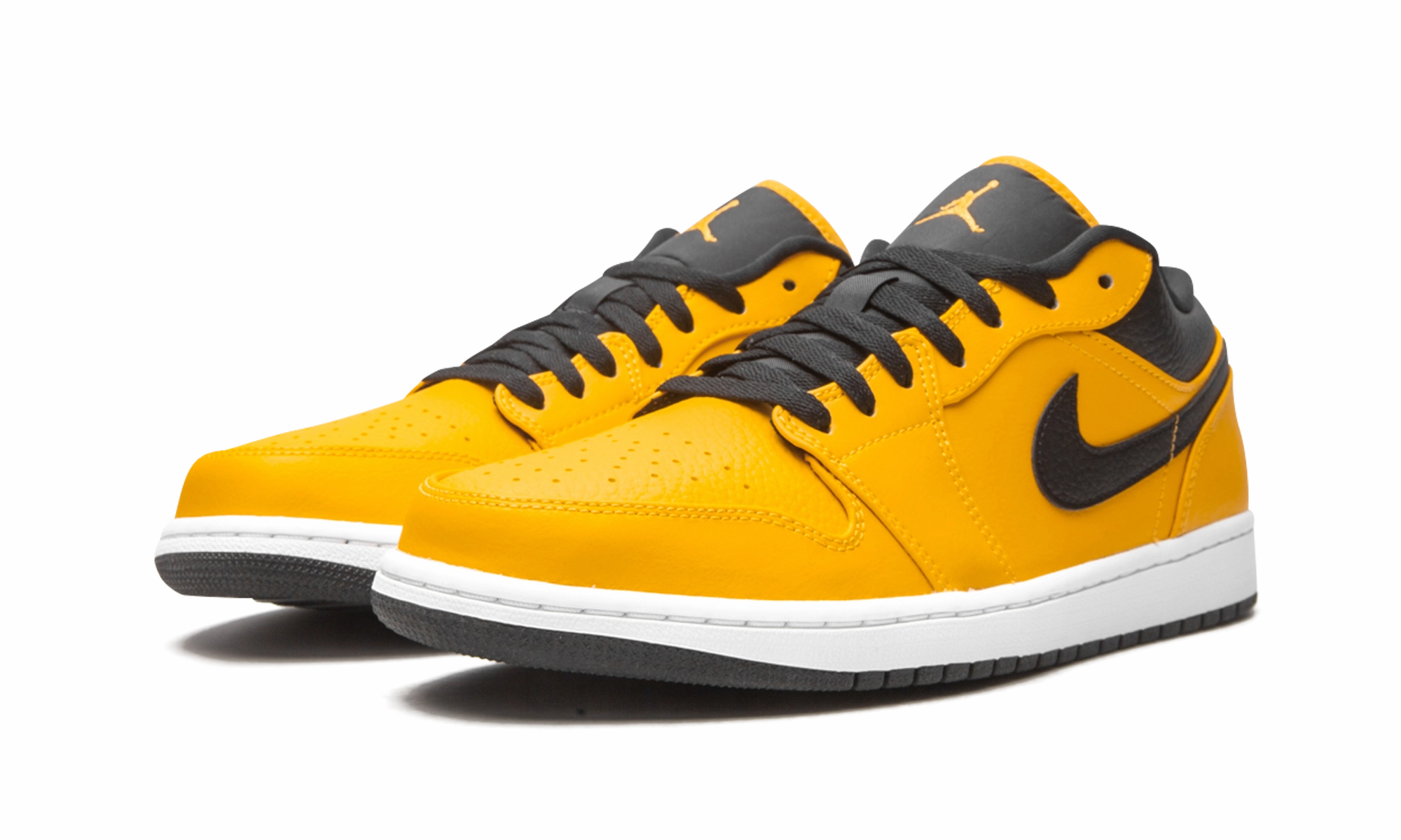 Structured shock absorption Air Jordan 1 Low "University Gold / Black"