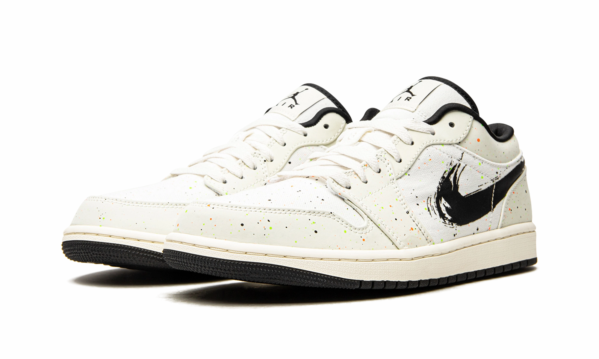 Air Jordan 1 Low SE "Brushstroke" Fashion Edge Trend-setting comfort