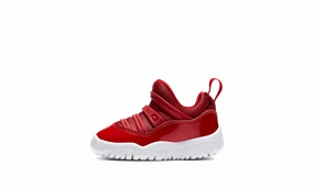 retro - style running shoes Pronation control Air Jordan 11 Retro Little Flex TD "Red"