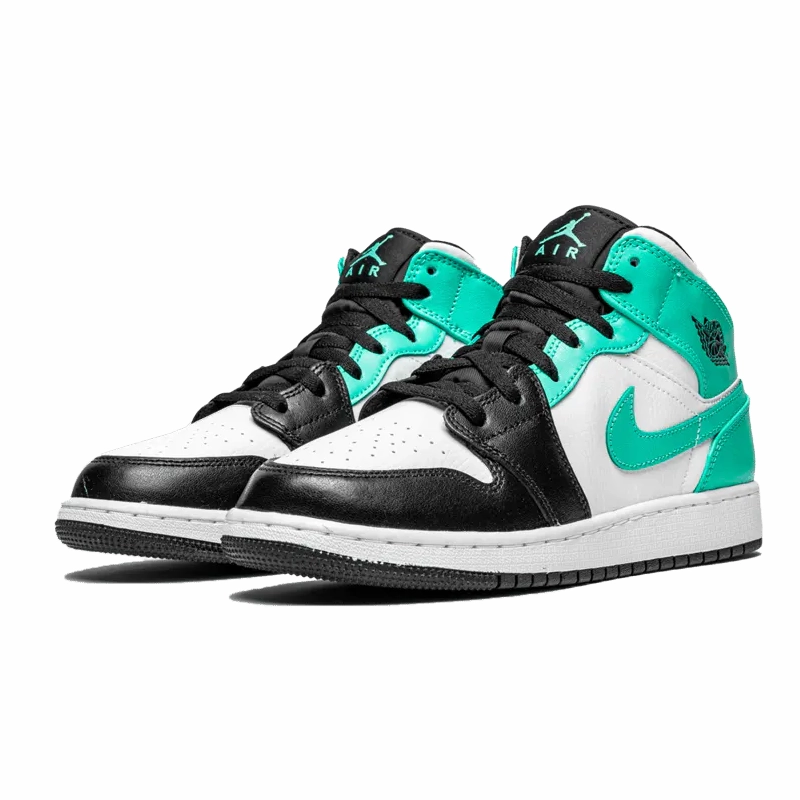 Air Jordan 1 Mid Tropical Twist Igloo Gs Basketball Ready