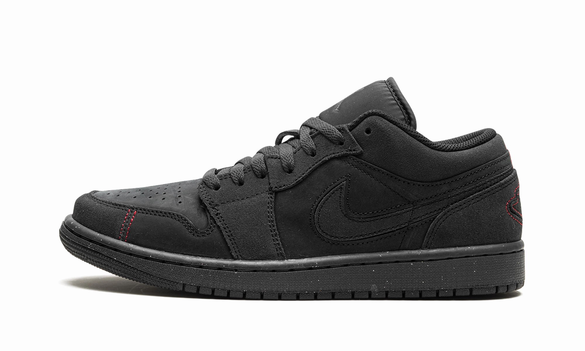 Air Jordan 1 Low SE Craft "Dark Smoke Grey / Varsity Red" Maximum Cushioning