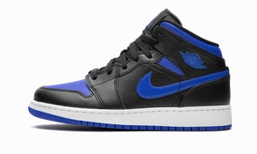 Air Jordan 1 MID GS "Black Royal" Boosted fit