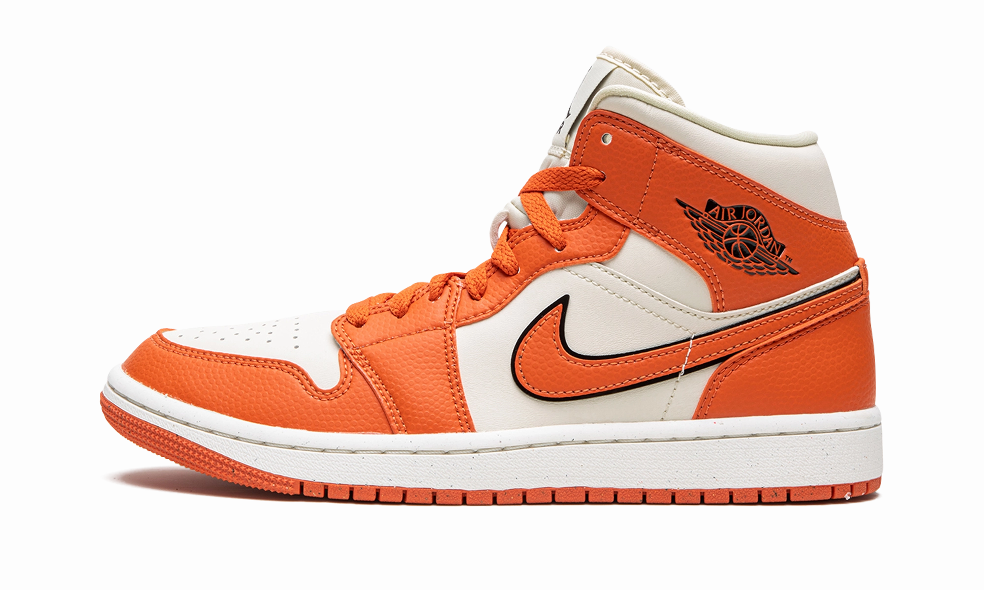 AIR JORDAN 1 MID SE WMNS "SPORT SPICE" Distinctive durability Smooth Design