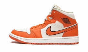 AIR JORDAN 1 MID SE WMNS "SPORT SPICE" Distinctive durability Smooth Design