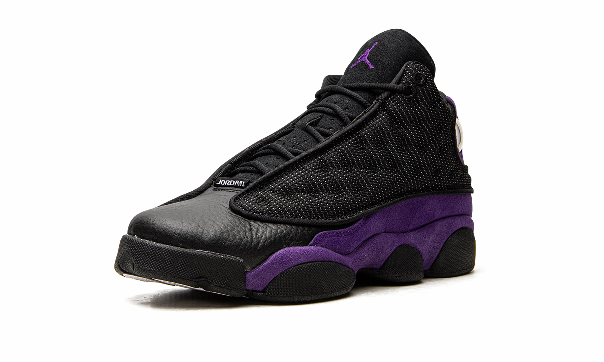 Plush Touch On Foot Air Jordan 13 Retro GS "Court Purple"