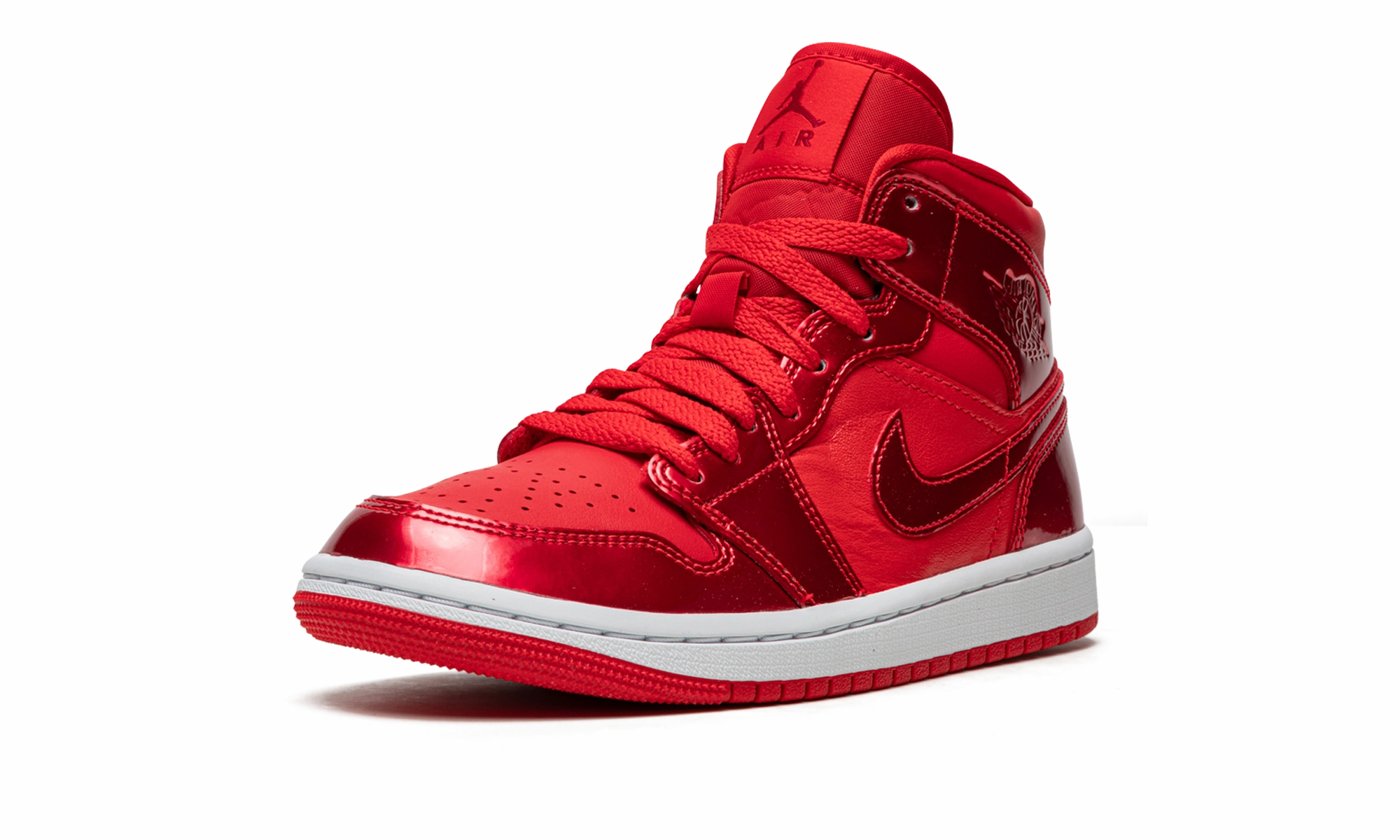 Sleek Profile AIR JORDAN 1 MID WMNS "Pomegranate"