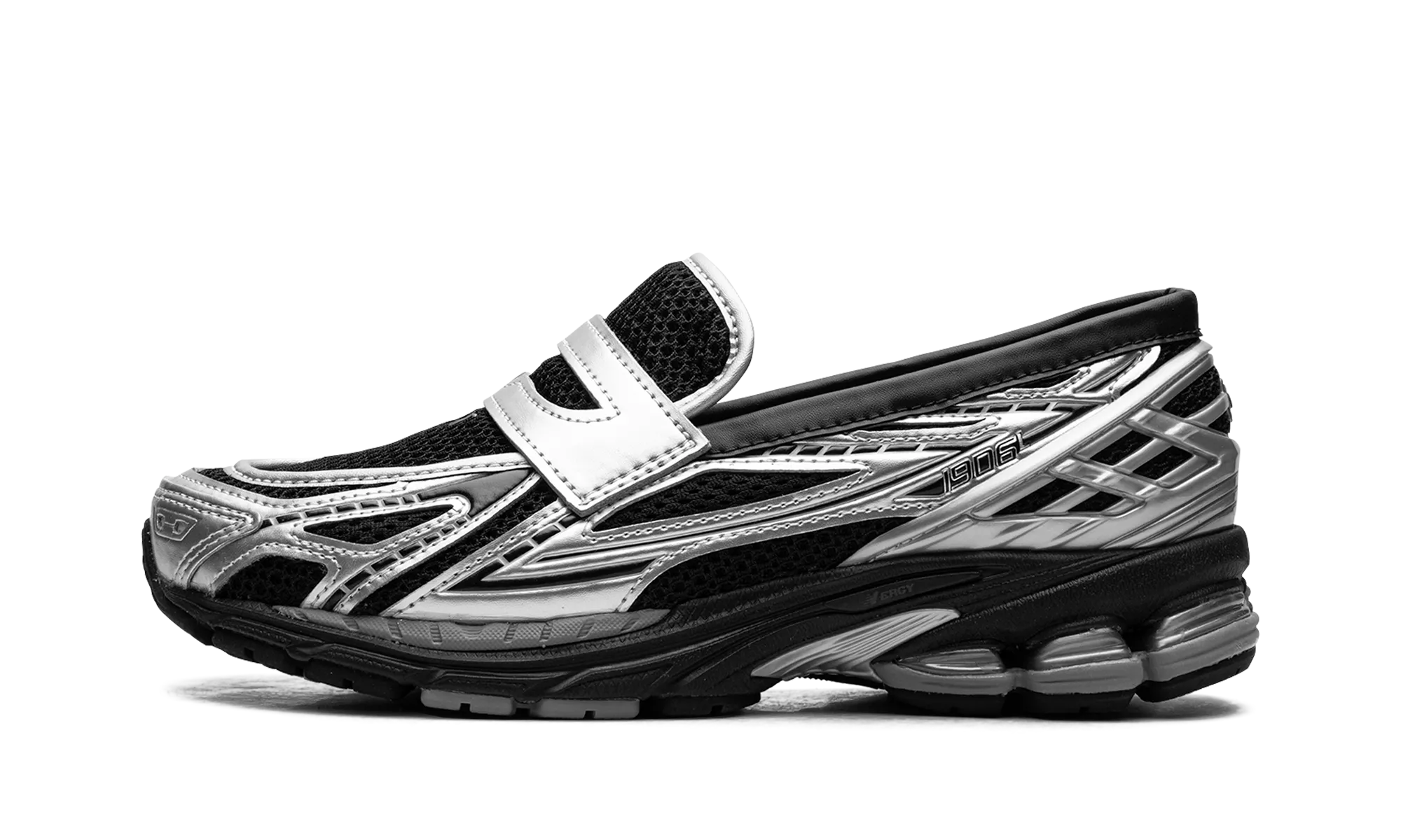 1906L "Silver Metallic Black" Clear Run