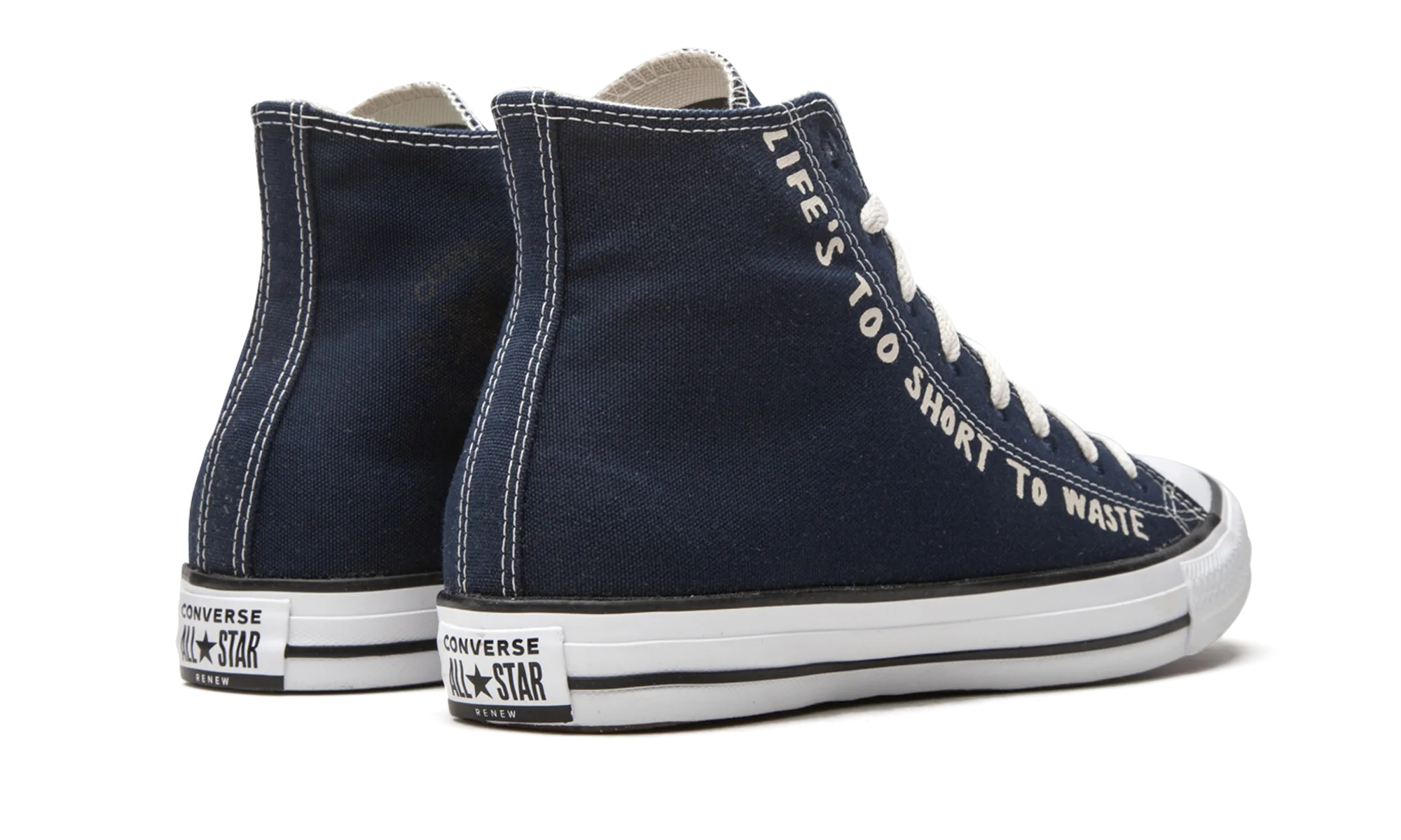 Chuck Taylor All Star Hi "Life's Too Short to Waste" Frost Step