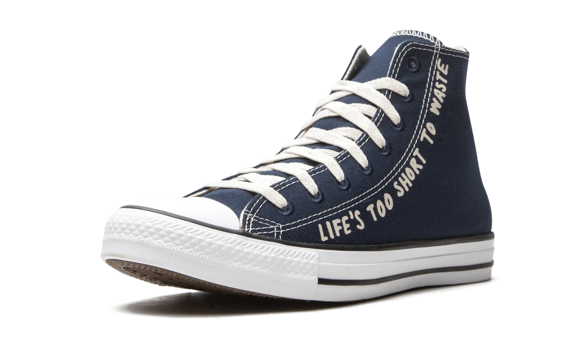 Chuck Taylor All Star Hi "Life's Too Short to Waste" Beach Friendly